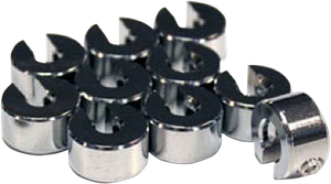 No-mar - Wheel Weight - .25 OZ - 10 Pack - Spoke Wheel Weights - WT-SPK10CH-25